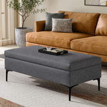 Load image into Gallery viewer, Rebecca - Multifunctional Coffee Table Storage Ottoman With Lift Up Lid
