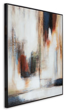 Load image into Gallery viewer, Pigeonford - Wall Art - White / Teal / Gold
