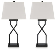 Load image into Gallery viewer, Brookthrone - Metal Table Lamp (Set of 2) - Black
