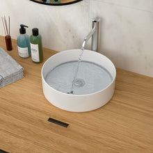 Load image into Gallery viewer, Elegant Ceramic Vessel Bathroom Sink With Stain Resistant Finish
