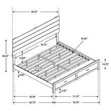 Load image into Gallery viewer, Geary - Panel Bed
