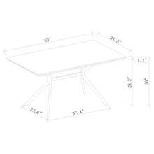 Load image into Gallery viewer, Hanover - Dining Table - Light Brown
