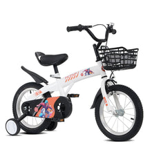 Load image into Gallery viewer, Fkznpj - 18" Sporty Kids Bike With Training Wheels And Stand Adjustable Saddle Suitable For Boys And Girls Aged 5 - 10 Years Tall Height 39 - 49" Available In A Variety Of Colors
