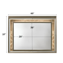 Load image into Gallery viewer, Skylar - Mirror With LED - Champagne
