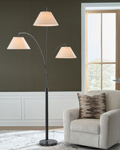 Load image into Gallery viewer, Gibbswellner - Metal Arc Lamp - Black
