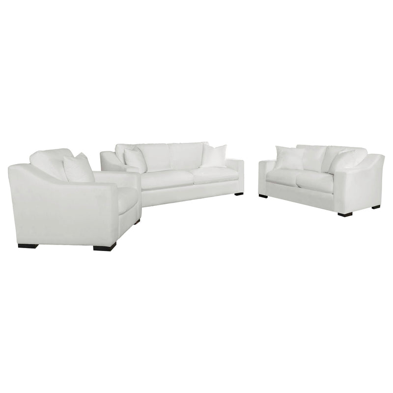 Chelan - Upholstered Track Arm Sofa Set With Curved Arms