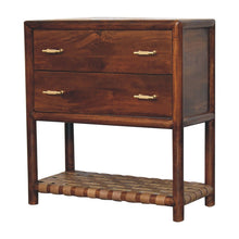 Load image into Gallery viewer, Regency - Woven 2 Drawer Nightstand - Brown
