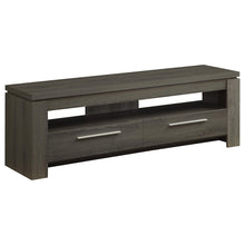 Load image into Gallery viewer, 2 Drawer TV Console With Floating Top - Gray
