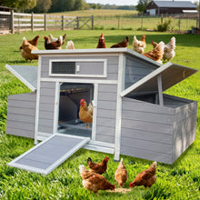 Load image into Gallery viewer, Large Chicken Coop Outdoor Hen House With Dual Nesting Boxes
