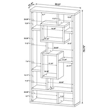 Load image into Gallery viewer, 10 Shelf Open Back Bookcase
