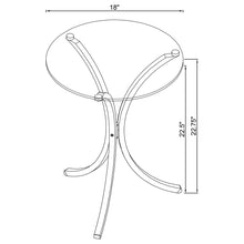 Load image into Gallery viewer, Claudia - Side Table - Chrome
