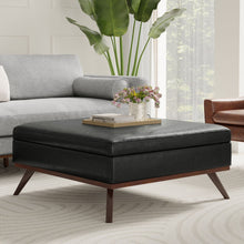 Load image into Gallery viewer, Owen - Multifunctional Square Coffee Table Storage Ottoman
