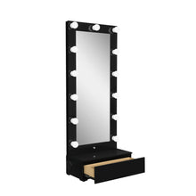 Load image into Gallery viewer, Elisa - Narrow Tall Mirror With Speaker And Drawer
