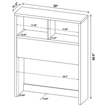 Load image into Gallery viewer, Geary - Bookcase Headboard With Open Cubbies
