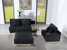 Load image into Gallery viewer, Memphis - Reversible Sectional Sofa Ottoman With Storage Compartment, Drawer, USB ports, Charging Outlets
