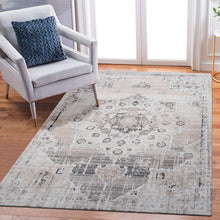 Load image into Gallery viewer, Payas - 6' X 9' Medallion Area Rug - Cream / Beige
