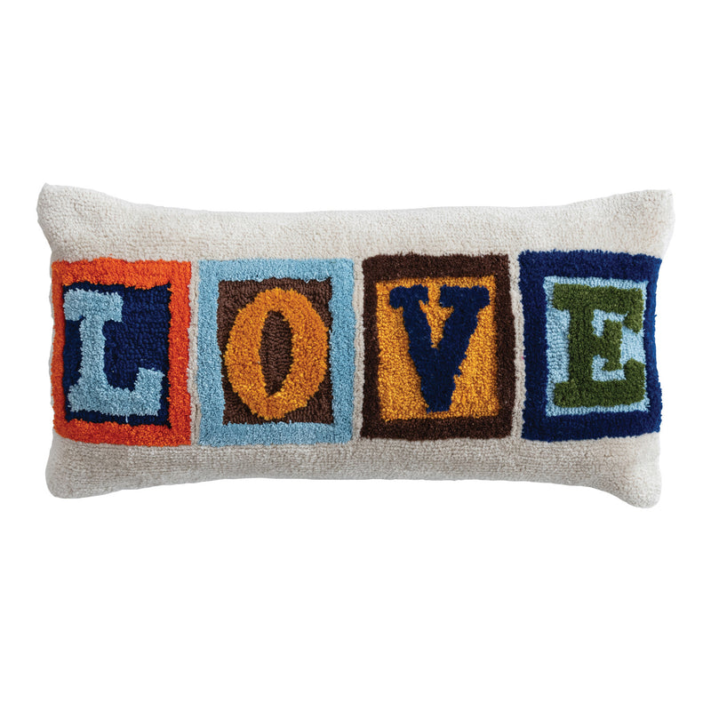 Love Outdoor Lumbar Pillow