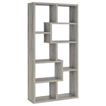 Load image into Gallery viewer, Lawton - 7 Shelf Bookshelf - Driftwood
