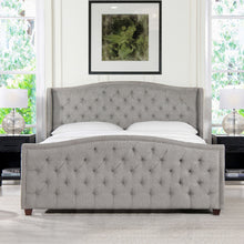 Load image into Gallery viewer, Marcella - Upholstered Shelter Headboard Bed Set
