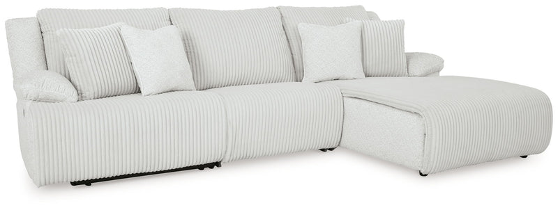 Top Tier - 3 Piece Reclining Sectional