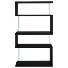 Load image into Gallery viewer, Elias - 4 Shelf Bookshelf With Zigzag Design
