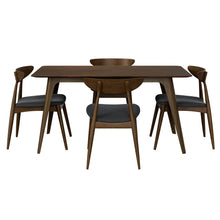 Load image into Gallery viewer, 5 Piece Dining Set With Ergonomic Chairs
