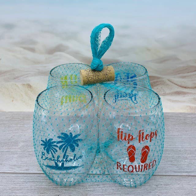Wine-Oh! - GOLF SAYINGS Shatterproof Wine Glasses