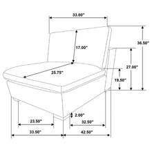 Load image into Gallery viewer, Murtagh - Armless Chair
