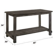 Load image into Gallery viewer, Martha II - Weathered Counter Height Table - Gray
