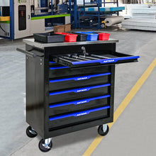 Load image into Gallery viewer, Drawer Multifunctional Tool Cart With Wheels
