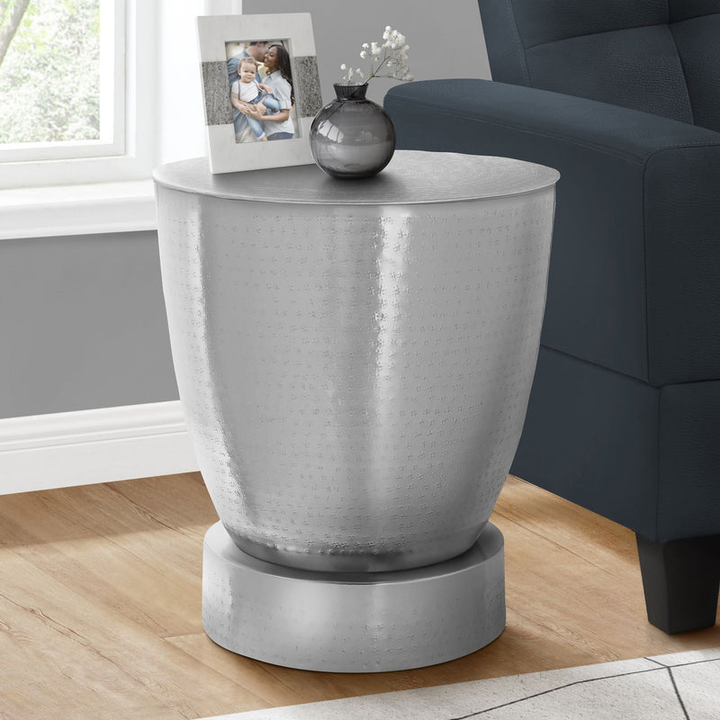 Drum Accent Side Table, Contemporary & Modern Design