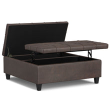 Load image into Gallery viewer, Harrison - Large Coffee Table Storage Ottoman
