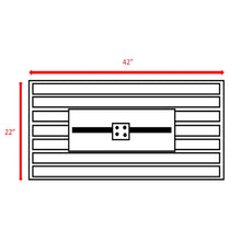 Load image into Gallery viewer, Rectangular Fire Pit With Frame Elegant Design
