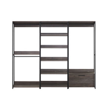 Load image into Gallery viewer, Monica - Walk-In Closet System With Modular Design - Rustic
