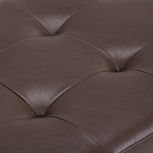 Load image into Gallery viewer, Cosmopolitan - Storage Ottoman - Chocolate Brown
