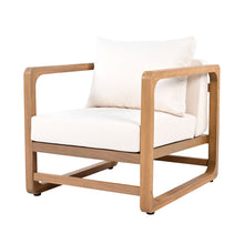 Load image into Gallery viewer, Outdoor Lounge Chair With Oversized Cushion Set For Patio

