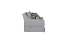 Load image into Gallery viewer, Loveseat With Skirt And Reversable Cushions And 2 Pillows - Light Gray
