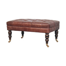 Load image into Gallery viewer, Buffalo - Ottoman With Castor Legs
