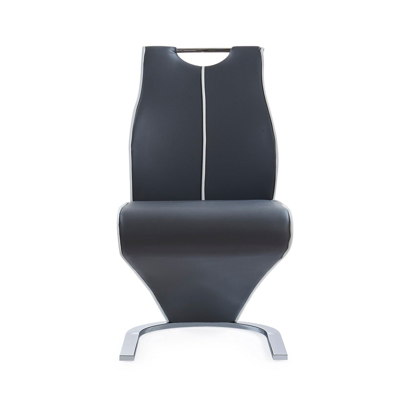 Anne - Dining Chairs (Set of 2) - Gray Pu