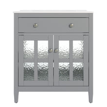 Load image into Gallery viewer, Bathroom Vanity With Ceramic Sink, Adjustable Shelf &amp; Tip Out Tray
