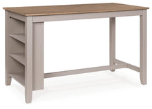 Load image into Gallery viewer, Harperfeld - Rectangular Dining Room Counter Table - Natural / Gray
