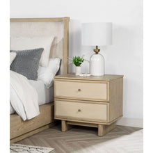 Load image into Gallery viewer, Kimpton - 2 Drawer Nightstand With USB Charging Ports - Beige
