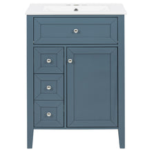 Load image into Gallery viewer, Bathroom Vanity With Sink, Soft Closing Cabinet
