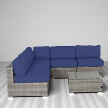 Load image into Gallery viewer, Seating Set With Cushions Handcrafted Wicker Design
