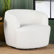 Load image into Gallery viewer, Denae - Upholstered Swivel Chair - Ivory
