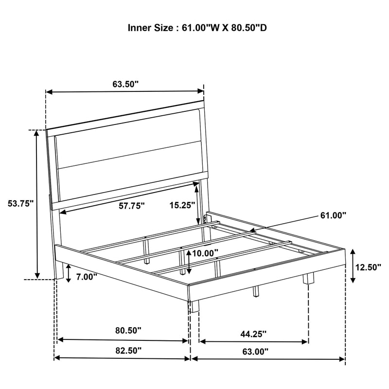 Strout - Panel Bed