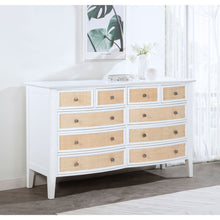 Load image into Gallery viewer, Talia - 10 Drawer Dresser Cabinet - White
