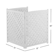 Load image into Gallery viewer, Outdoor 3 Panel Air Conditioner Fence Screen
