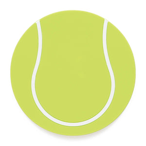 Supreme Housewares - Tennis Ball Silicone Coaster - Set of 4