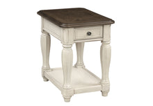 Load image into Gallery viewer, Chairside Table With Storage - Antique White
